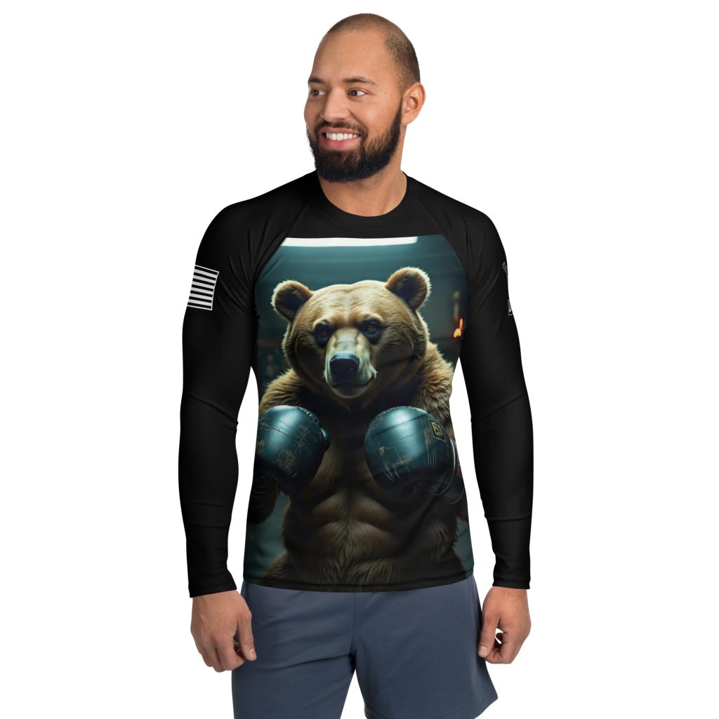 Bear Club Rash Guard (Black Gloves)
