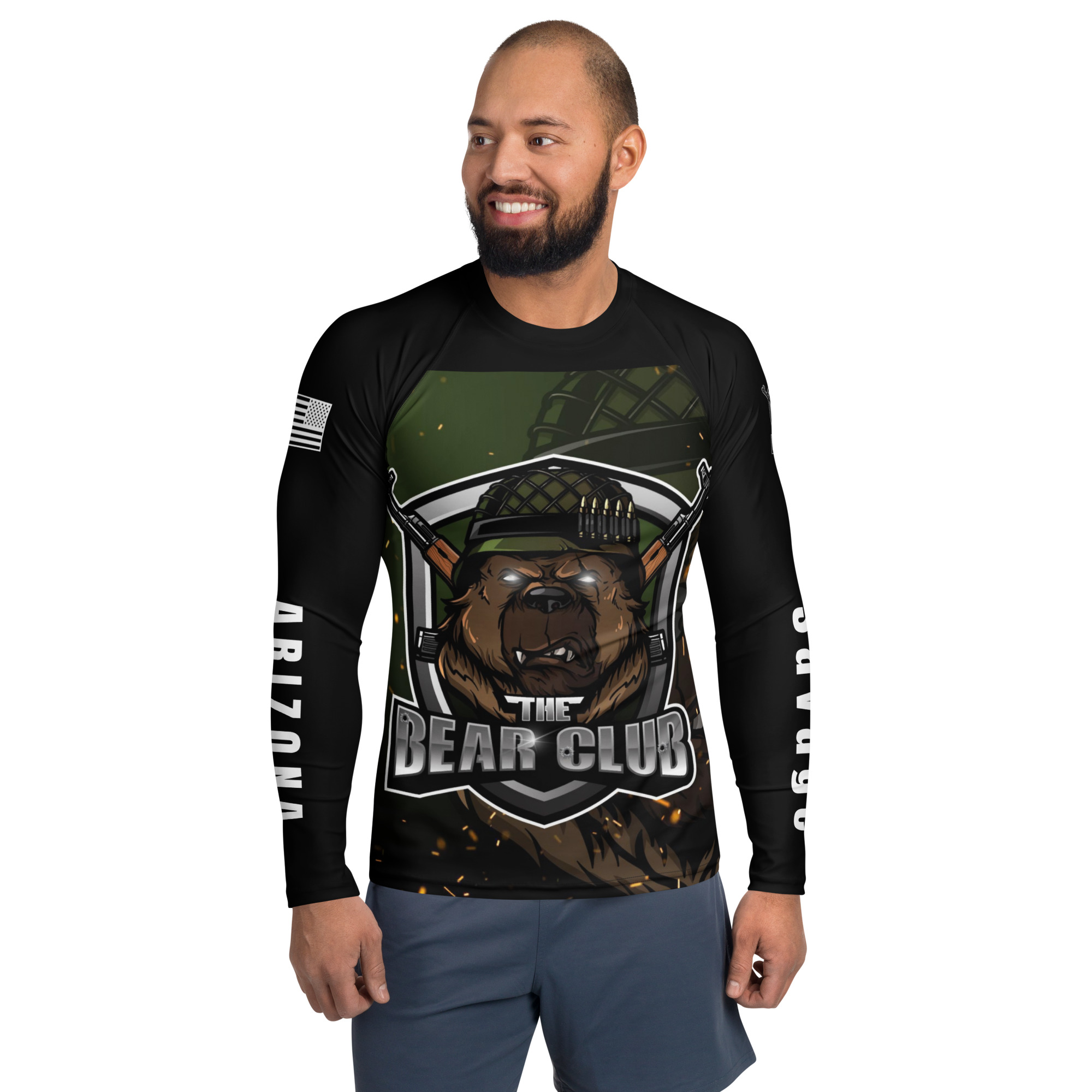 Bearclub RashGuard Savage Black - Image 2