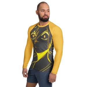 Bakugo Line Art Rash Guard (n0va4hub)