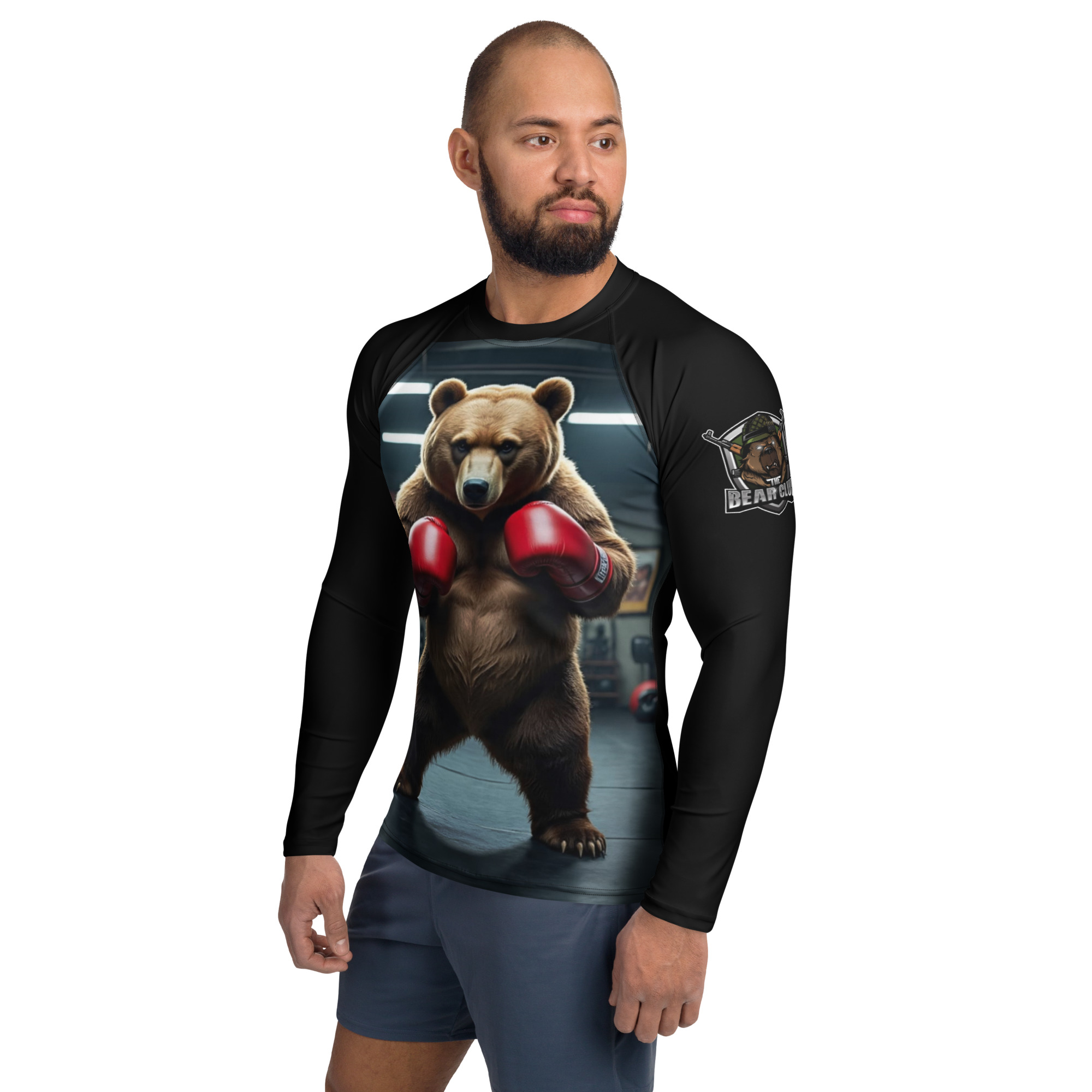 Bear Club Rash Guard (Red Gloves) - Image 2