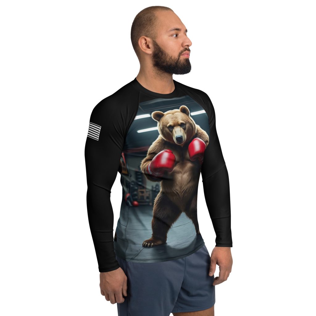Bear Club Rash Guard (Red Gloves)