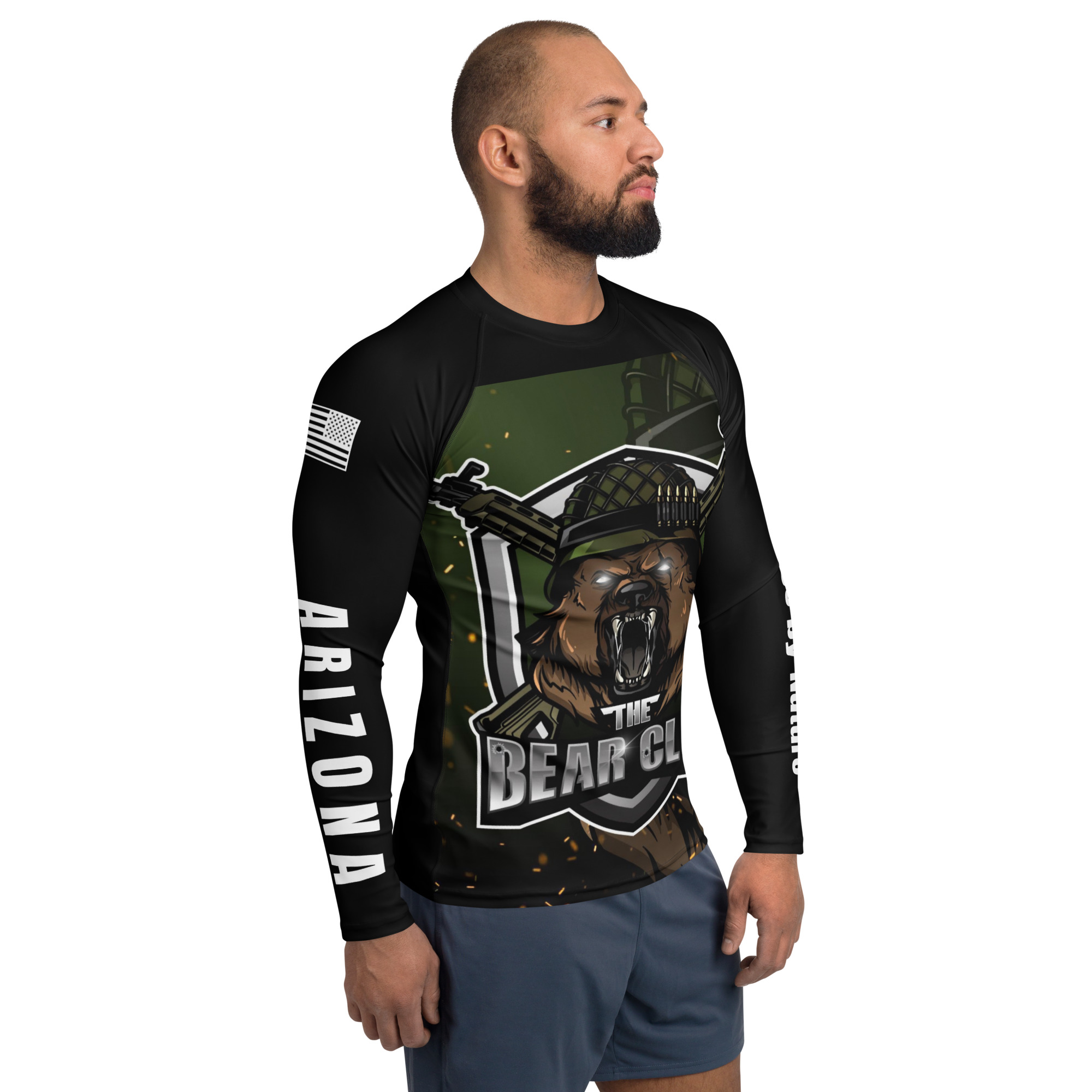 Bearclub RashGuard Limited Edition Black Sleeves - Image 3