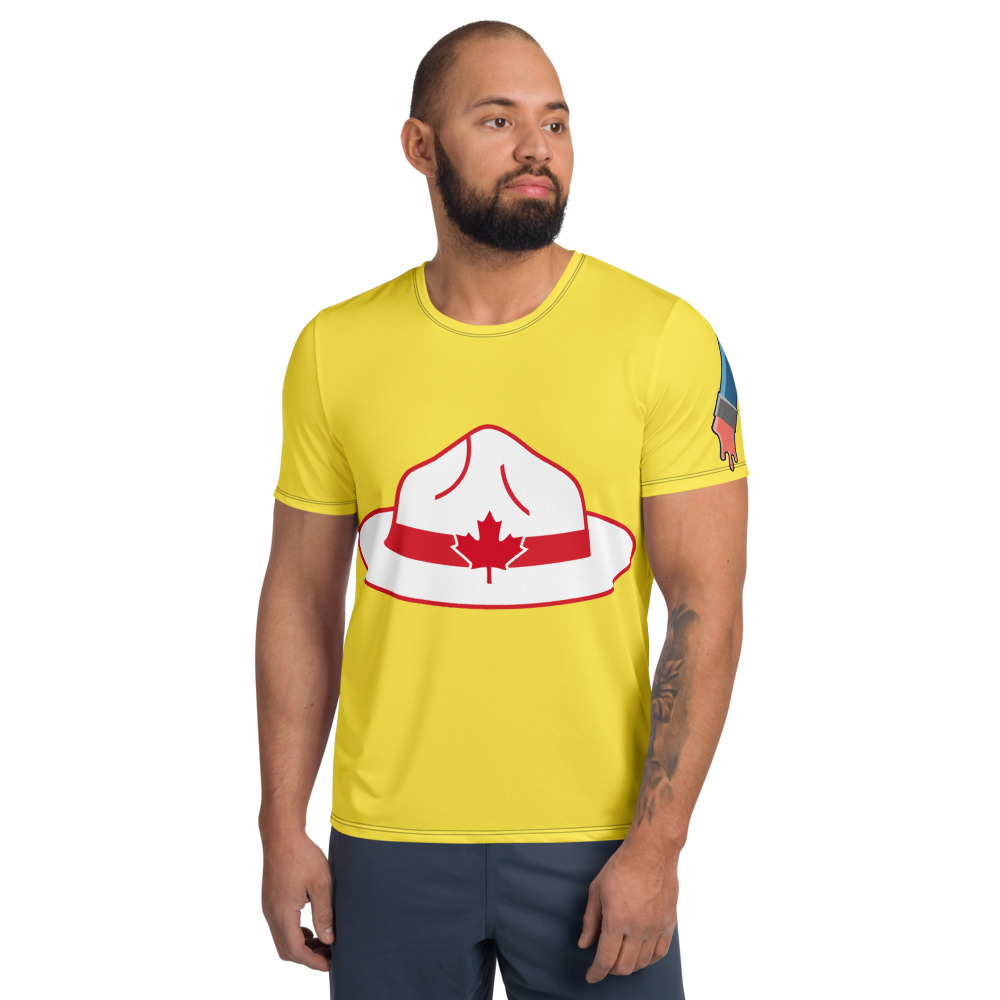 All-Over Print Men's Athletic T-Shirt - jeffykings